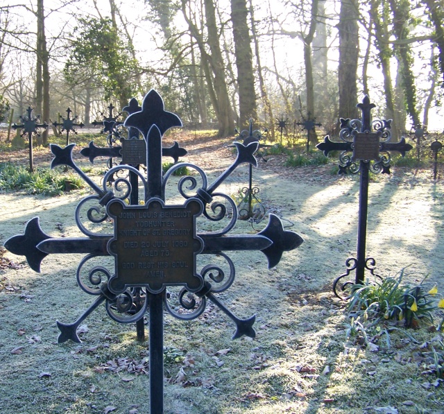 Another view of the churchyard: John Todhunter was a Trustee in his lifetime.